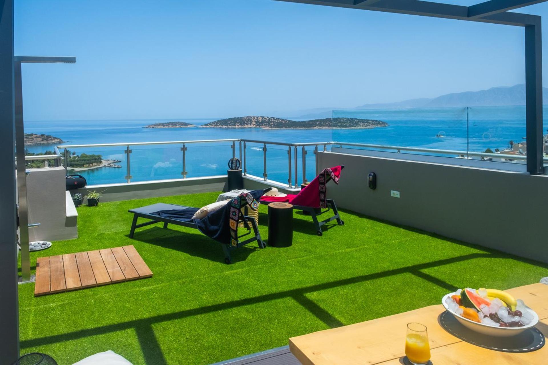 Thea Panoramic Sea View Διαμέρισμα Άγιος Νικόλαος Εξωτερικό φωτογραφία