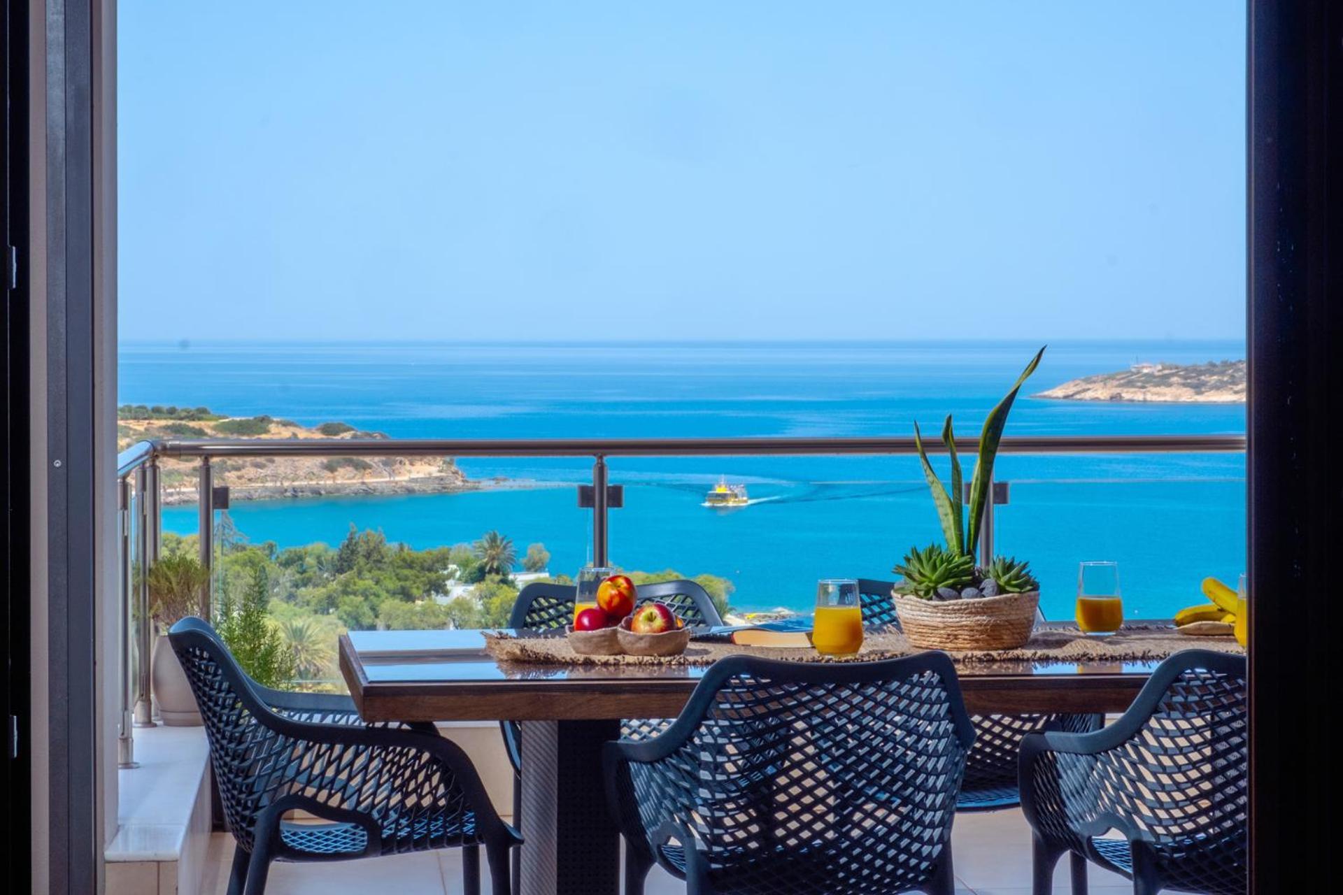Thea Panoramic Sea View Διαμέρισμα Άγιος Νικόλαος Εξωτερικό φωτογραφία